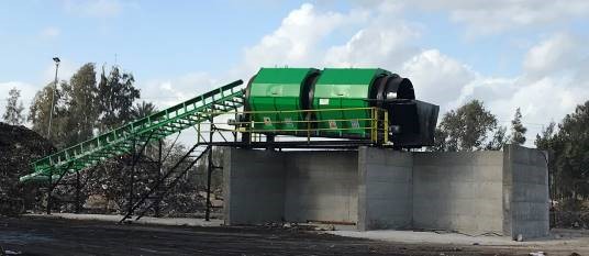 Fixed Trommel screen 6M