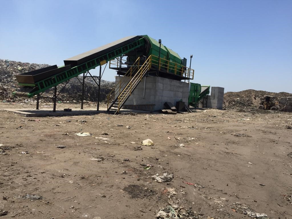 trommel screen (10 m)