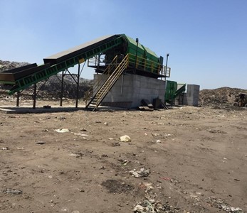 trommel screen (10 m) trommel screen (10 m)